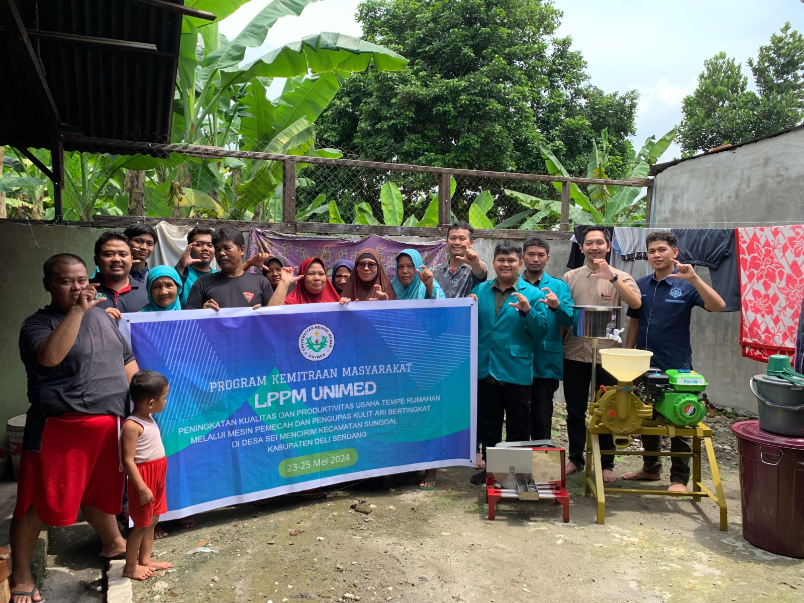 Dosen Unimed Tingkatkan Kualitas Dan Produktivitas UMKM Tempe