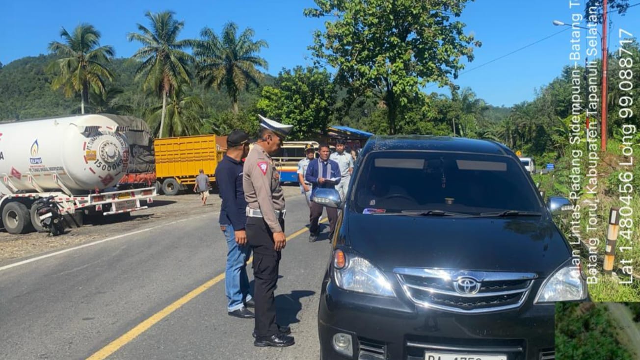 Razia Gabungan UPT PPD Sipirok Kembali Jaring 22 Kendaraan