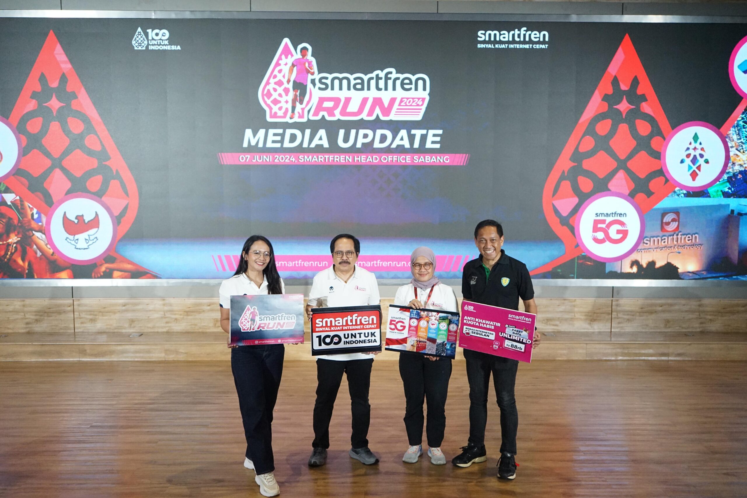 Smartfren Run 2024 Wujudkan Gaya Hidup Sehat untuk Masyarakat Indonesia