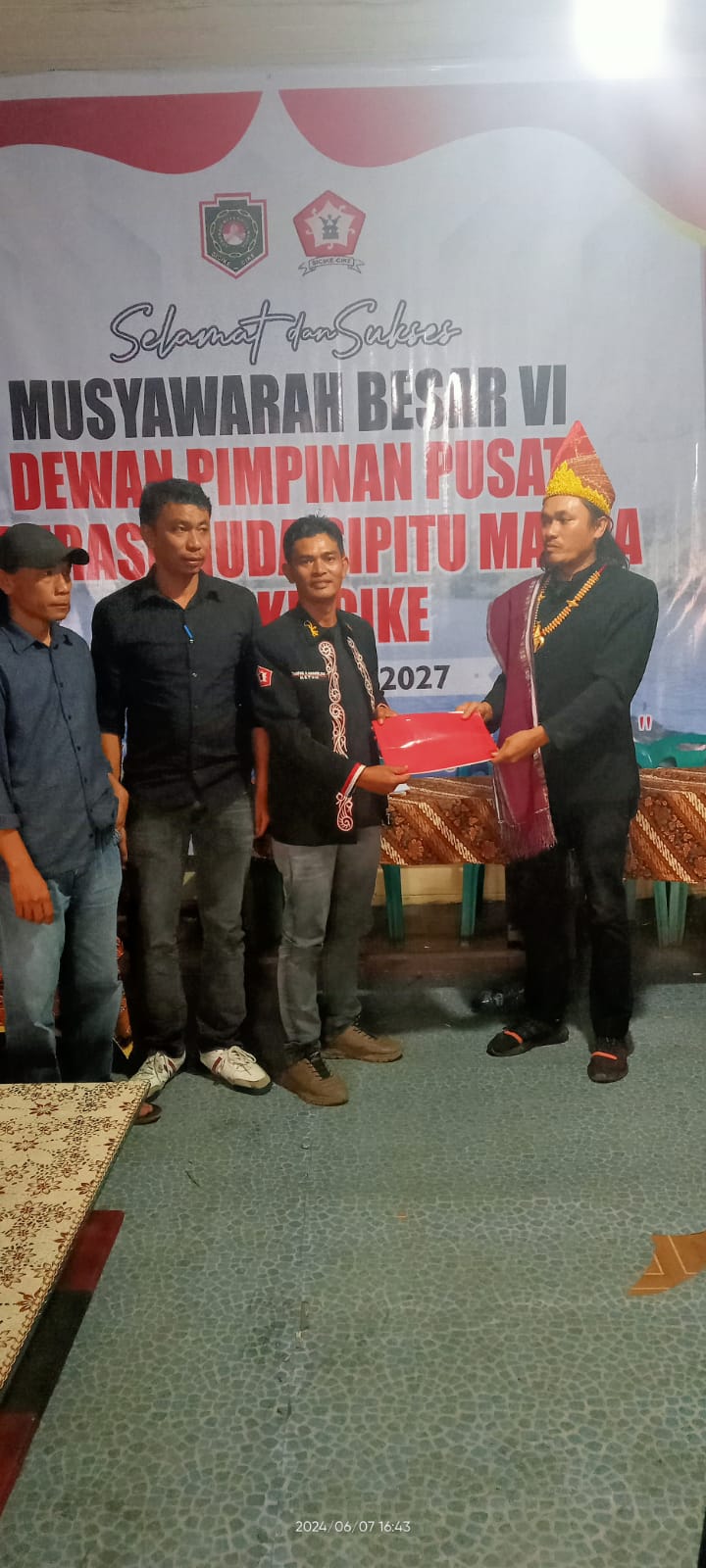 Andi Prokeri Ujung Ketua DPP GEMA Sipitu Marga Sicike Cike