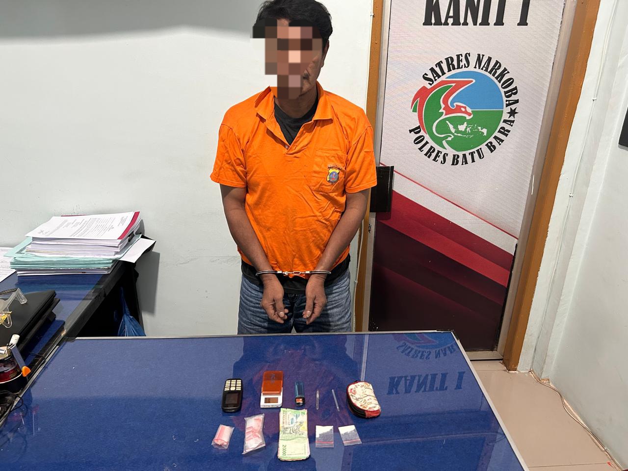 Sat Narkoba Polres Batubara Sergap Pengedar Sabu