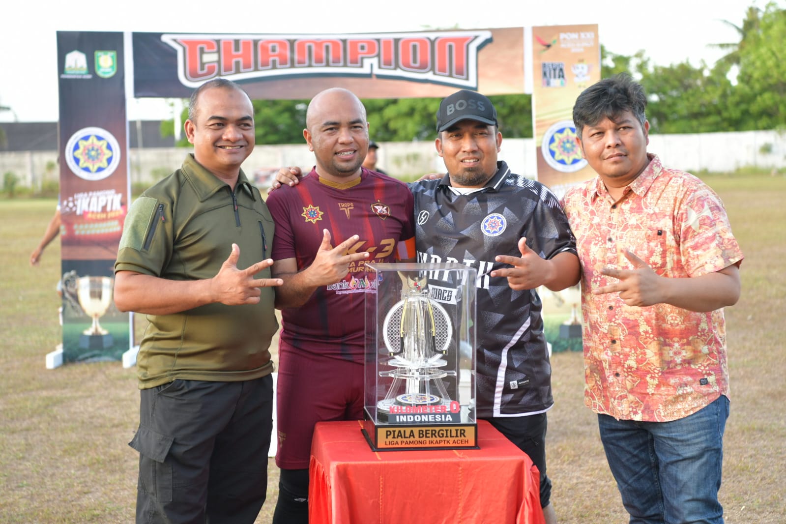 Sajan FC Juarai Liga IKAPTK 2024 Lewat Adu Penalti