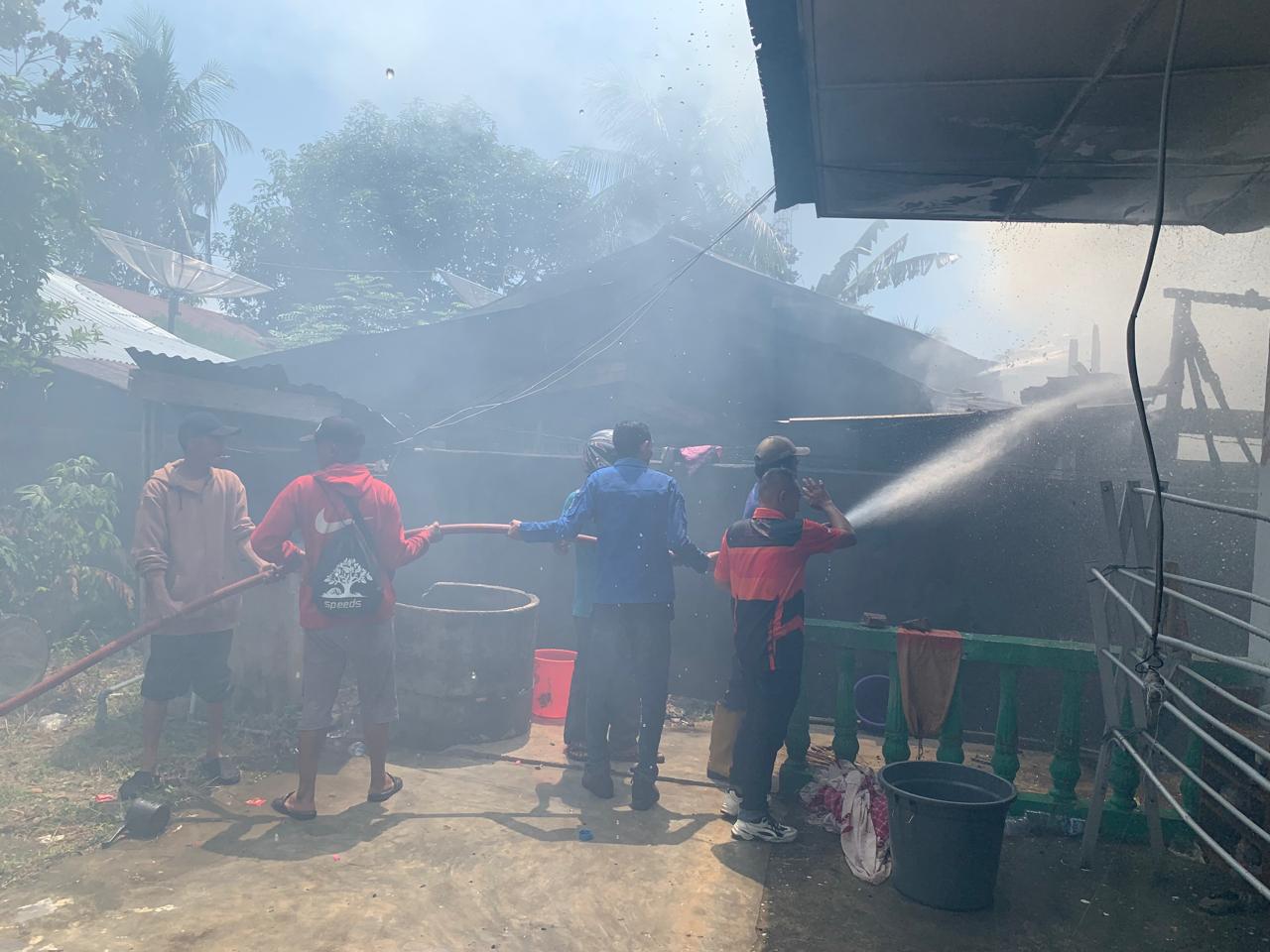 Tiga Rumah Warga Langsa Terbakar