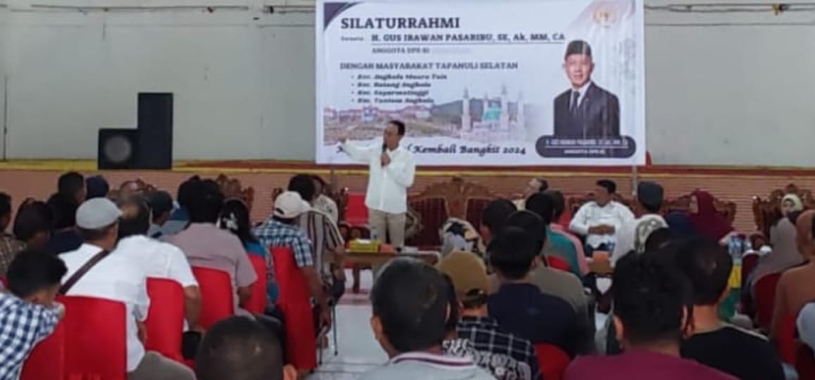 Warga 4 Kecamatan Bertemu Gus Irawan: Tapsel Kembali Bangkit