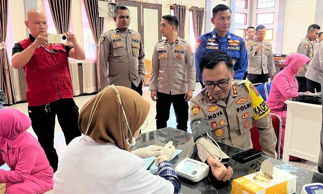Hari Bhayangkara, Polisi Kumpulkan 86 Kantong Darah