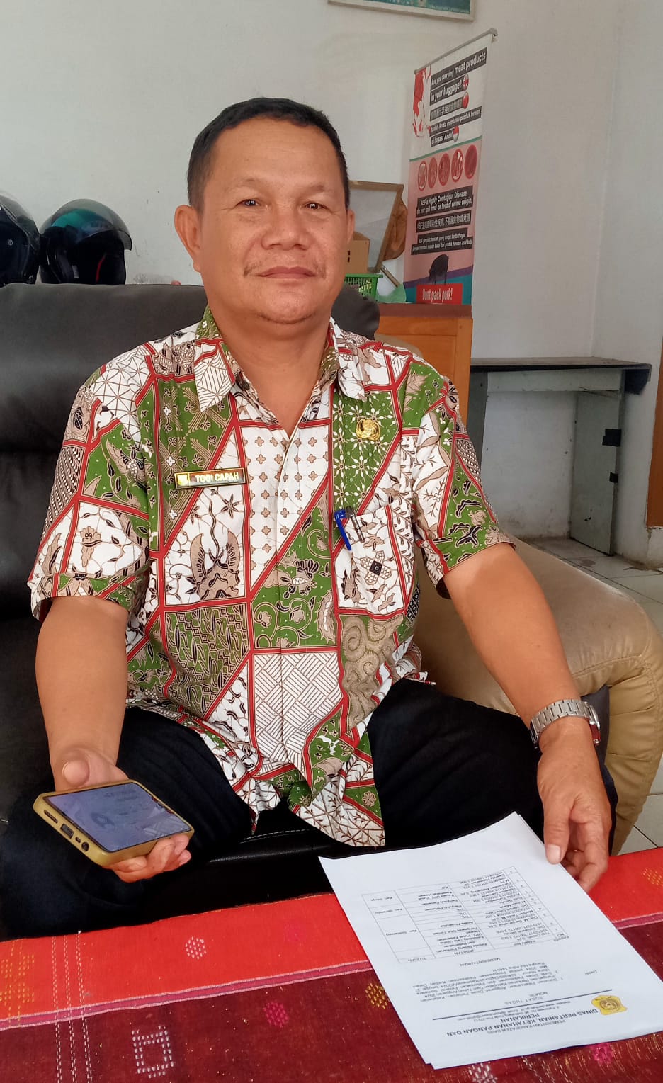 Dinas Pertanian Dairi Akan Periksa Kesehatan Hewan Kurban
