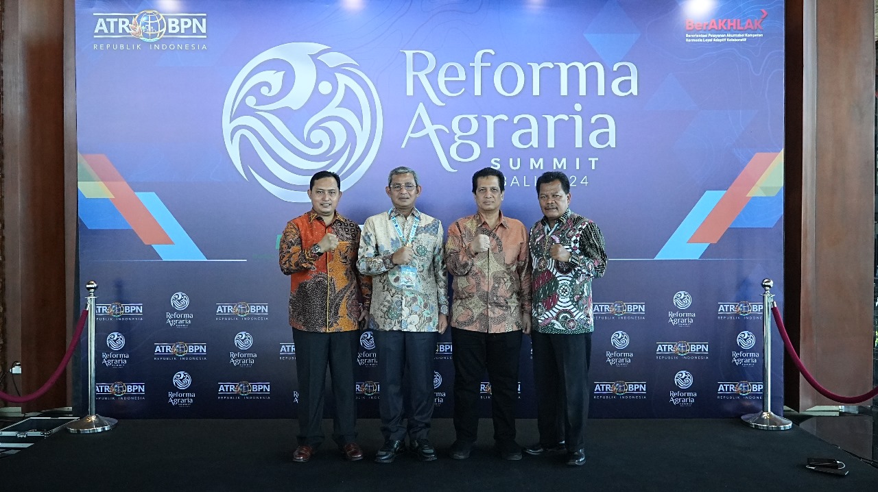 Pj Bupati Deliserdang Hadiri Puncak Acara Reforma Agraria Summit 2024