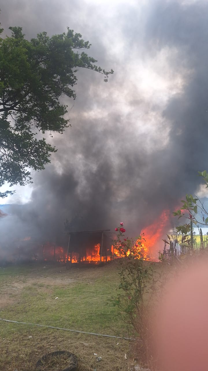 Lebaran Kedua 1 Rumah Dan Sepeda Motor Hangus Terbakar Di Takengon