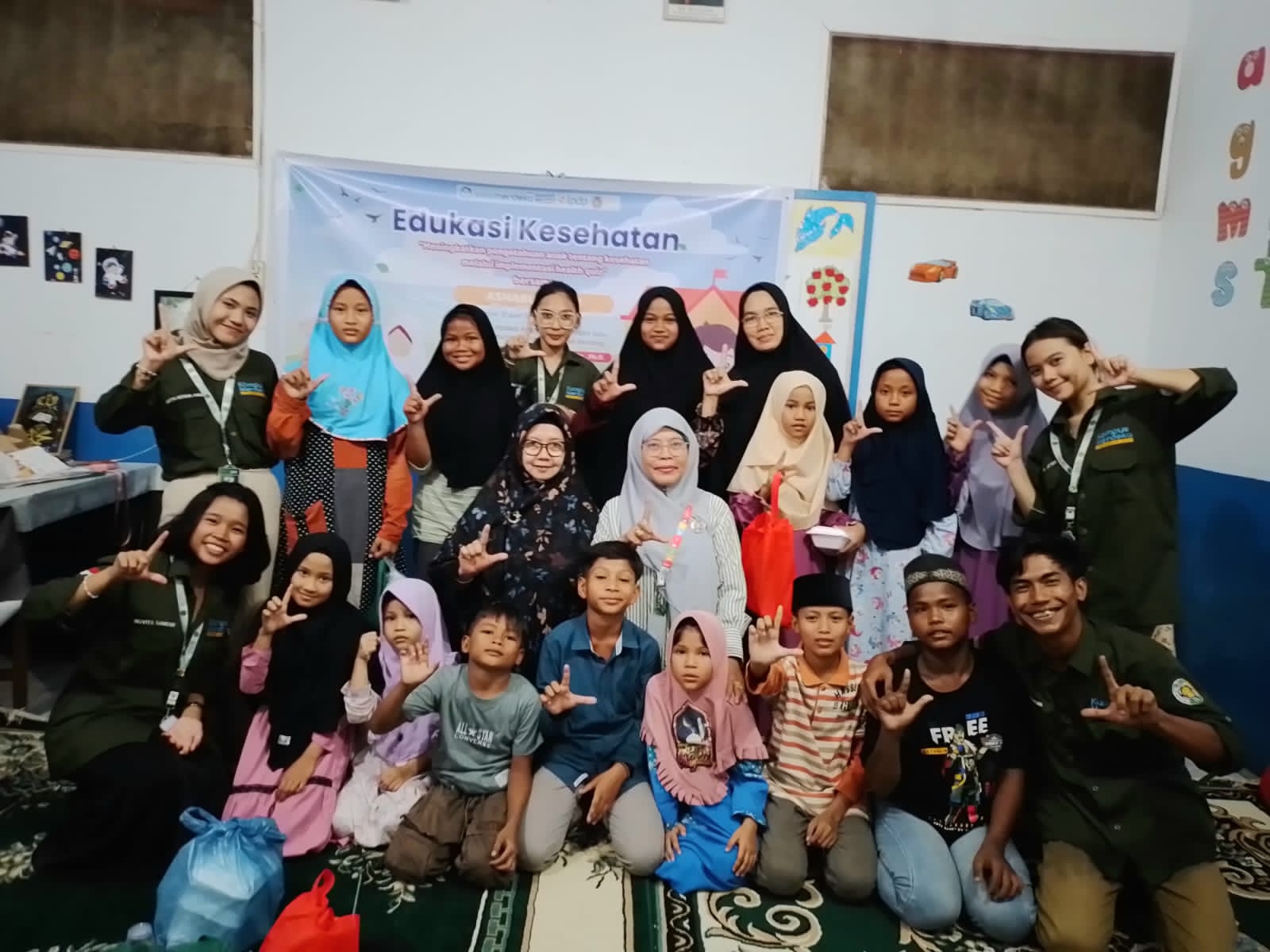 Kelompok 3 Kontribusi Sosial Modul Nusantara PMM 4 USU Edukasi Kesehatan Di Panti Asuhan Ashabul Kahfi