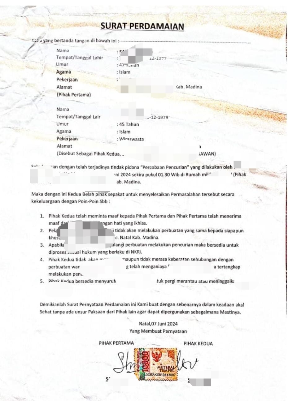 Diduga Mencuri, Anak Di Bawah Umur Dianiaya
