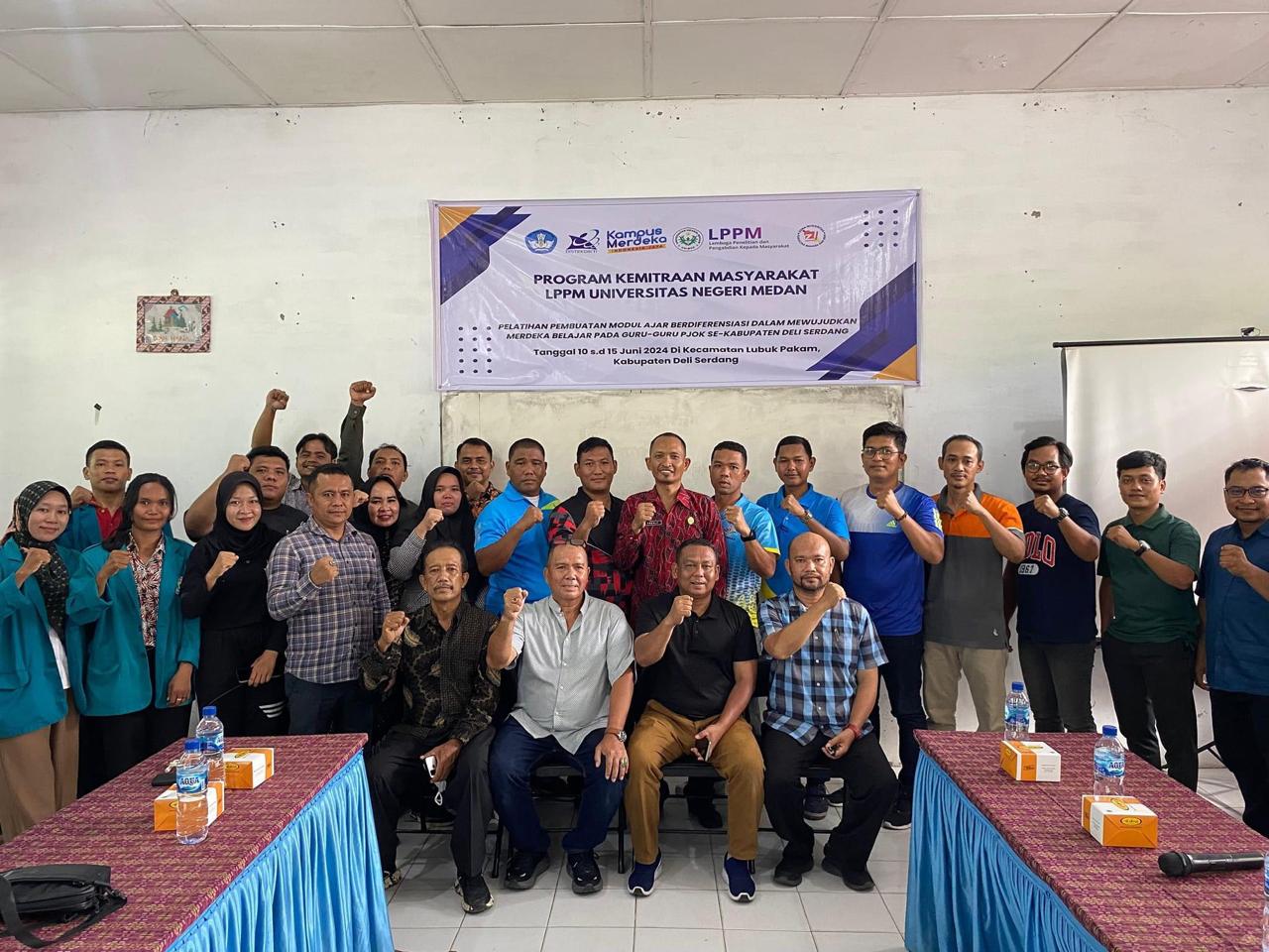 Tim PKM LPPM Unimed Edukasi IGORNAS Buat Modul Pembelajaran Berdiferensiasi