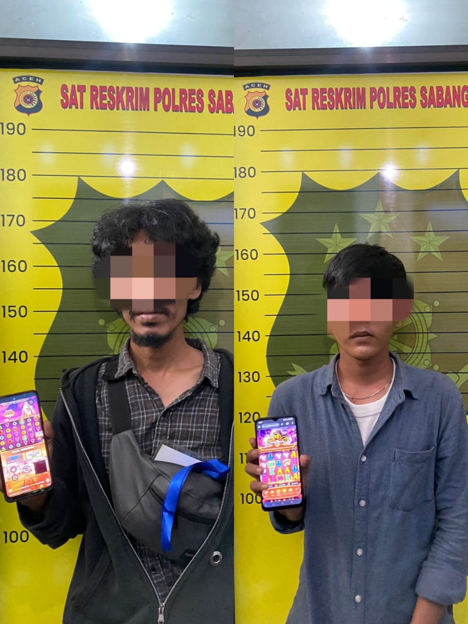 Polres Sabang Kembali Tangkap Dua Pelaku Judi Online