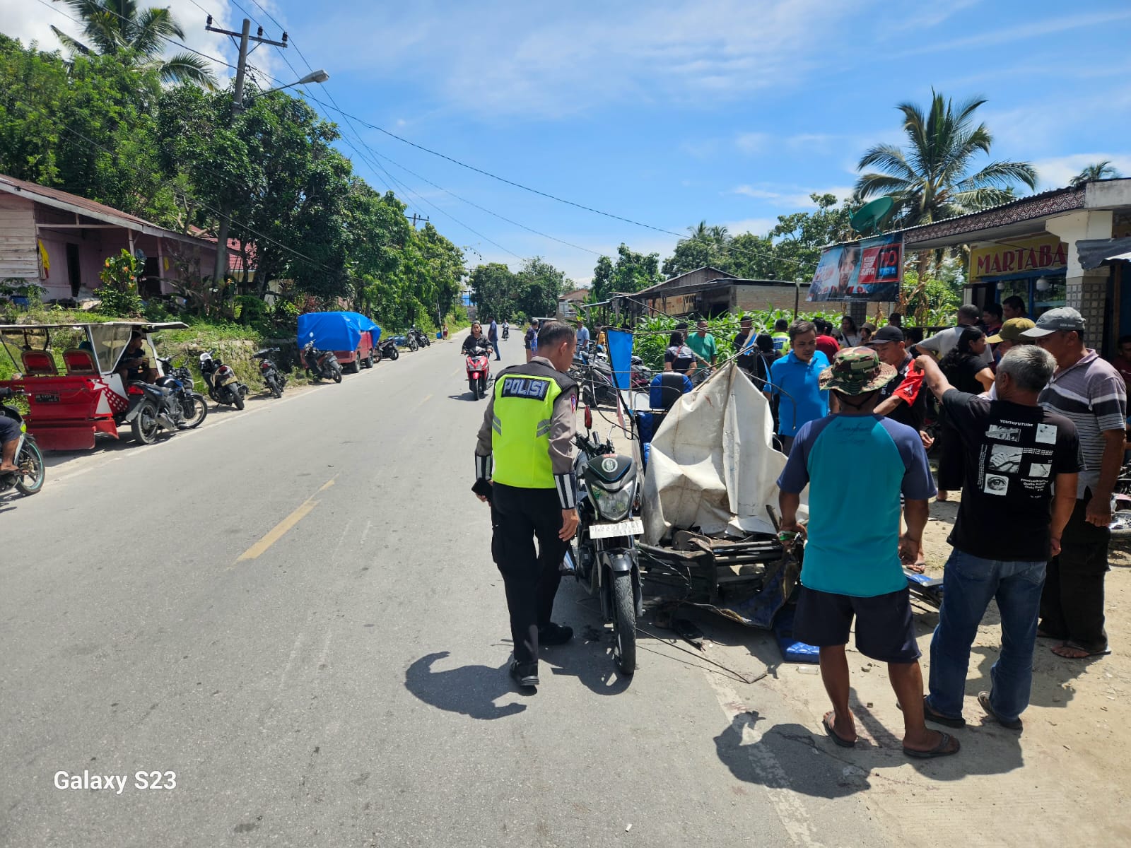 Laka Lantas Di Samosir, 1 Orang Tewas