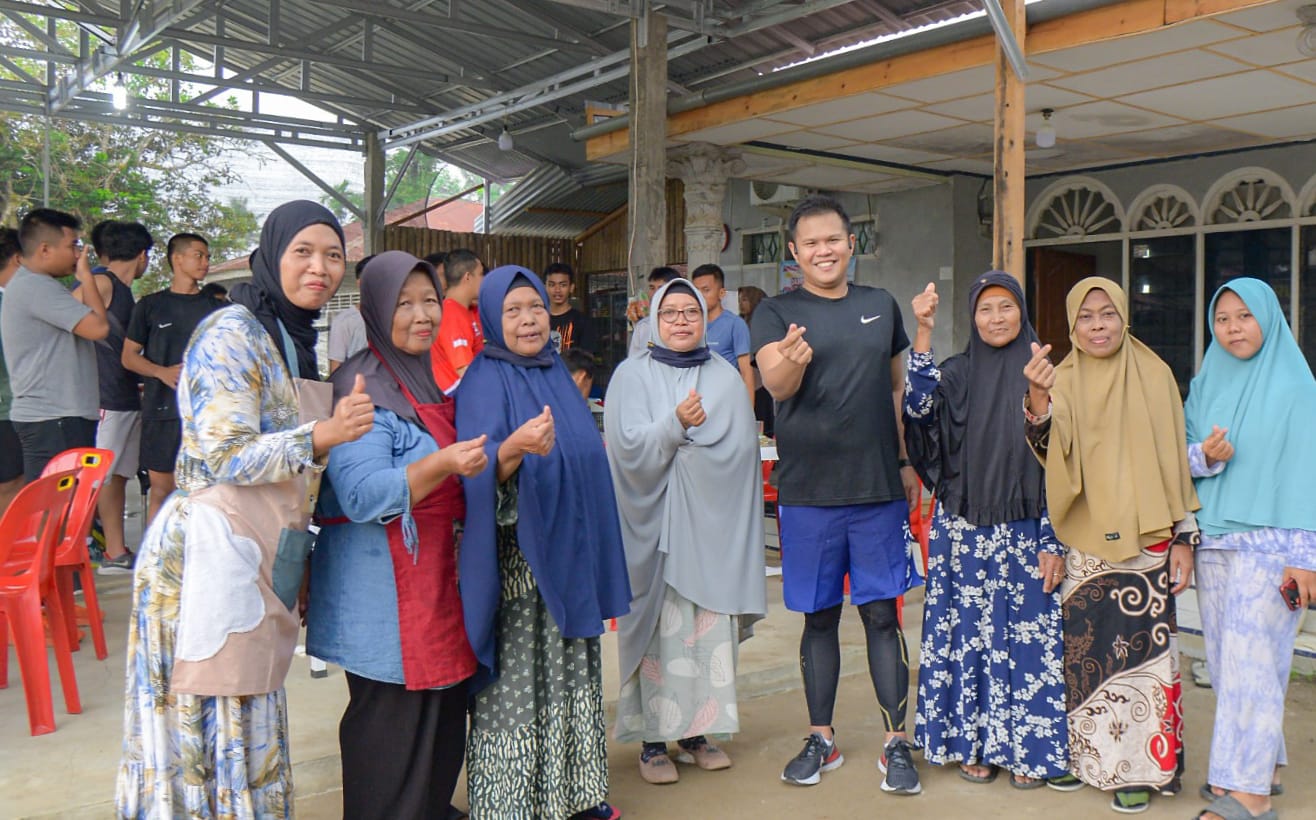 Hobi Joging Adlin Tambunan Gairahkan UMKM Sergai