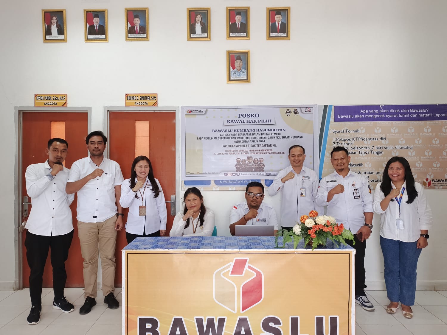 Bawaslu Humbahas Komit Kawal Hak Pilih