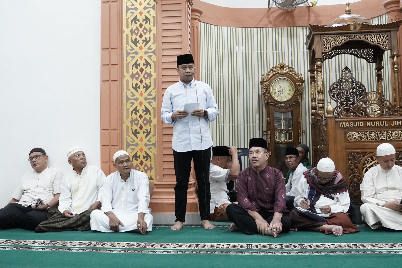 Moettaqin Hasrimi Safari Subuh Di Masjid Nurul Jihad