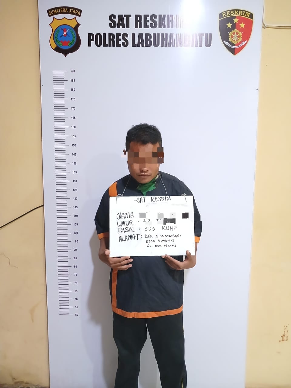 Polres L. Batu Ciduk Pemain Judi Online