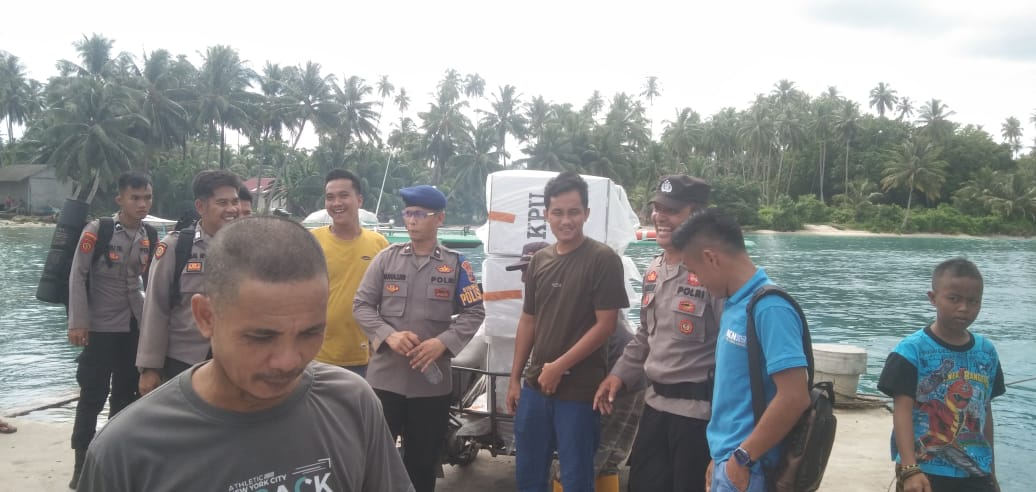 Logistik Rampung, KPU Nisel Siap Gelar PSU Di Simuk