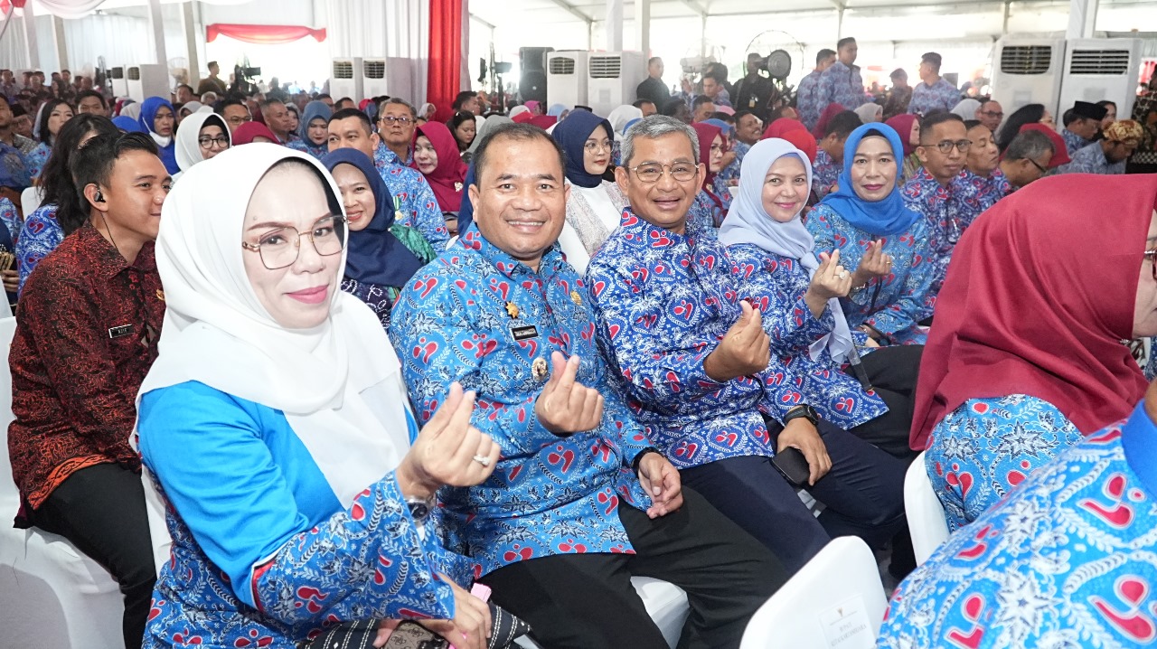 Pj Bupati Deliserdang Dan Pj. Ketua TP PKK Hadiri Puncak Harganas Ke-31