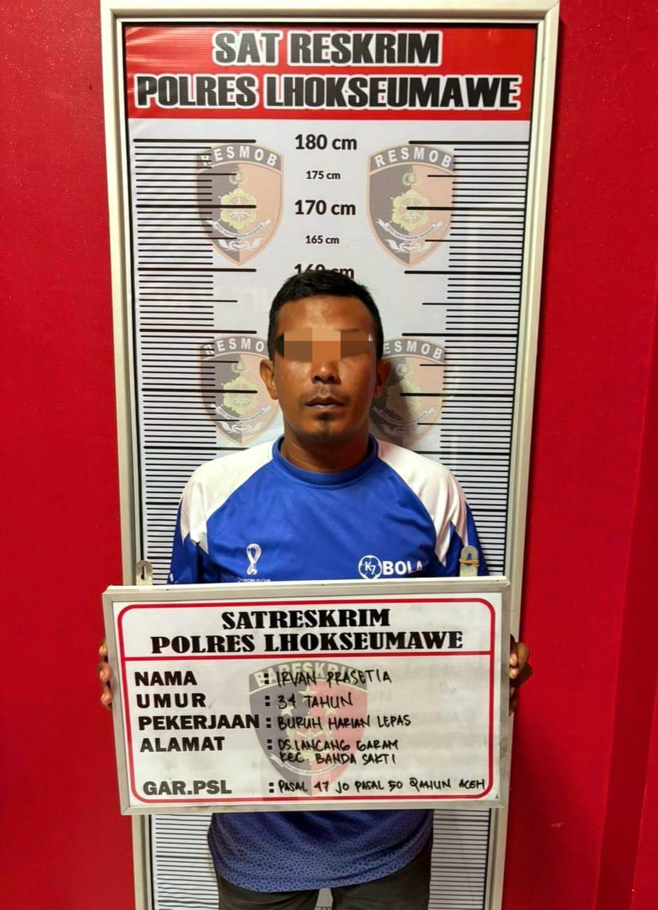 Polisi Ringkus Pelaku Pelecehan Seksual Mahasiswi Lhokseumawe
