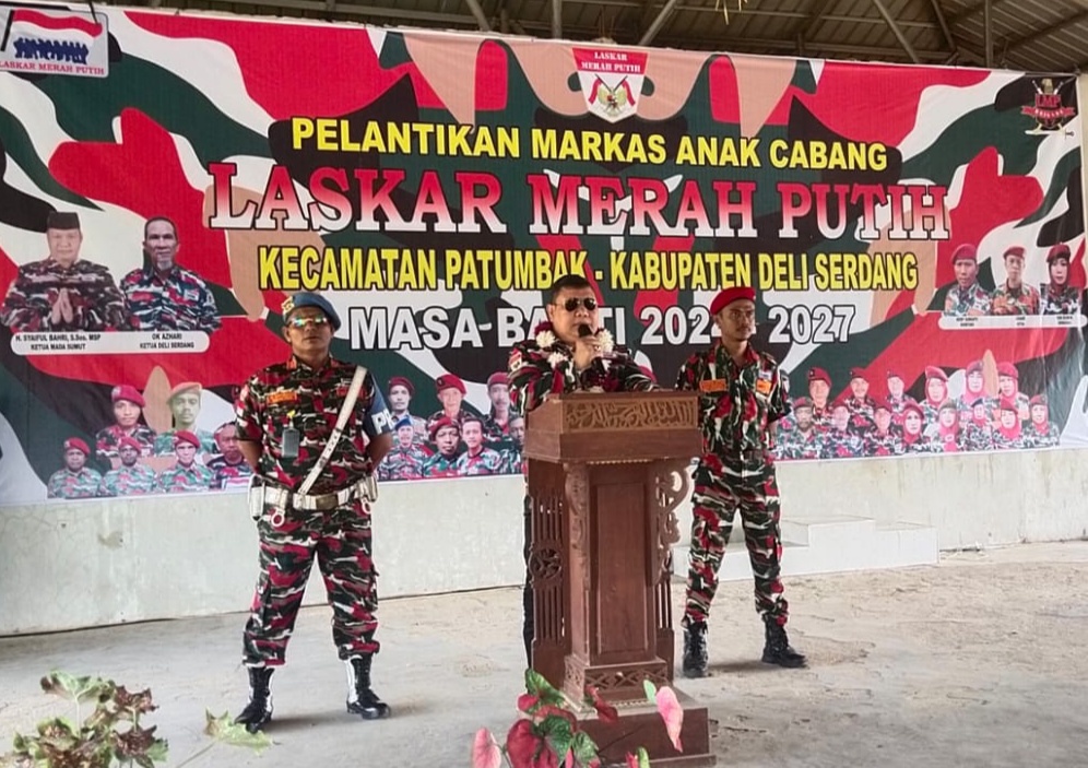 Junaidi Dilantik Sebagai Ketua Baru MAC LMP Patumbak