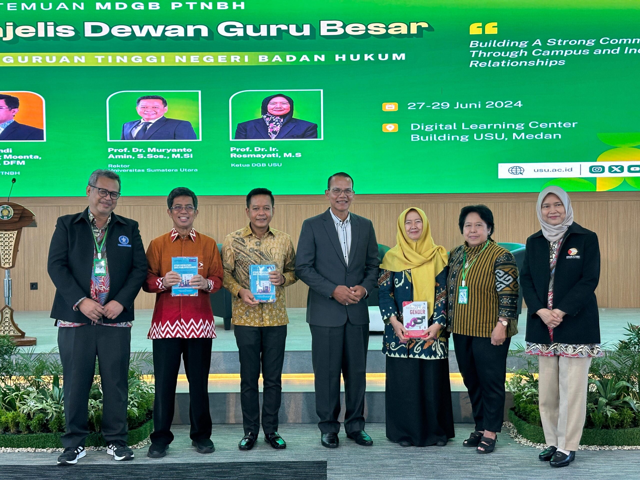 USU Tuan Rumah Pertemuan Majelis Dewan Guru Besar PTN-BH