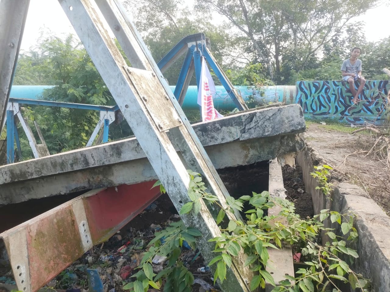 SDA BMBK Deliserdang Surati BWS Kondisi Jembatan Bandar Setia