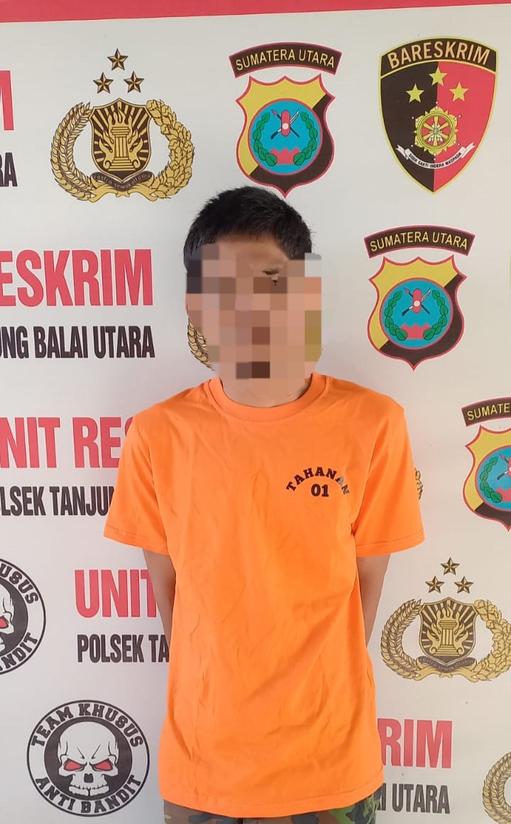 Polsek TBU Tangkap ASN Pencuri Mesin Pompa Air Masjid Al Mukmin
