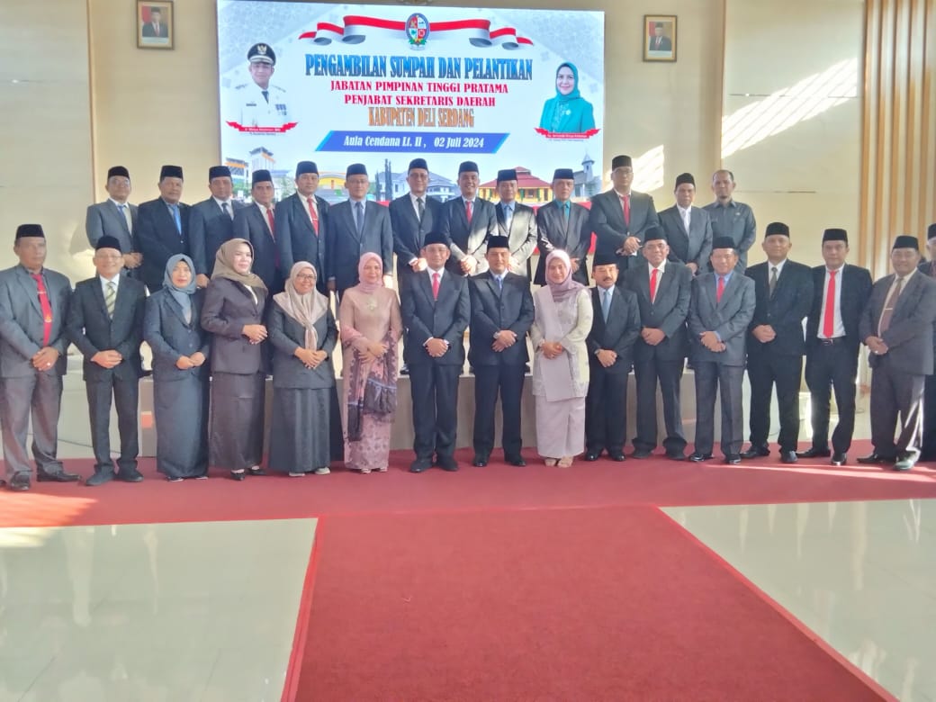 Citra Effendi Capah Pj Sekda Deliserdang