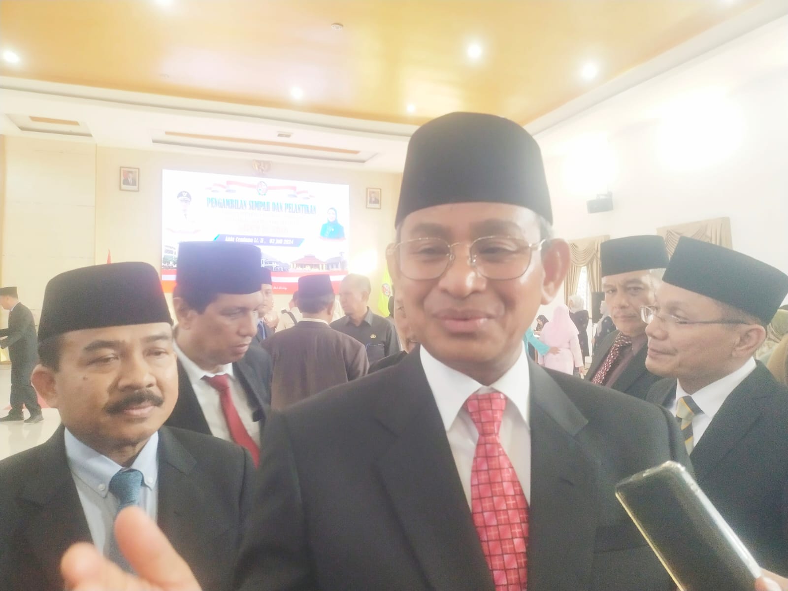 Pelantikan Sekda, Pj Bupati Deliserdang Ingatkan Kritikan Ketua DPRD Soal Pengurusan Perizinan