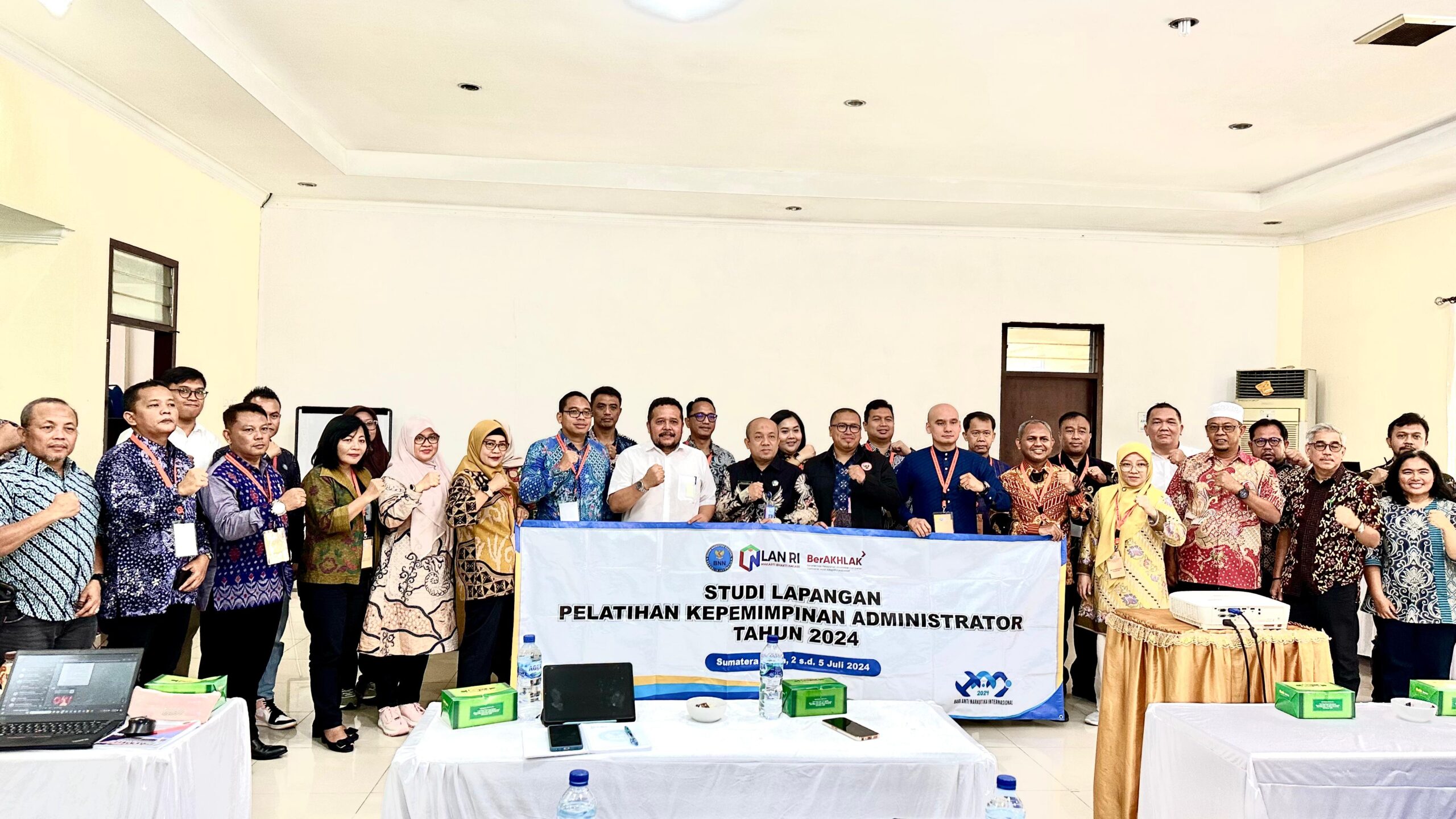 PTPN IV Regional I Terima Kunjungan Pelaksanaan Advance Studi Lapangan Pelatihan Kepemimpinan Administrator BNN RI