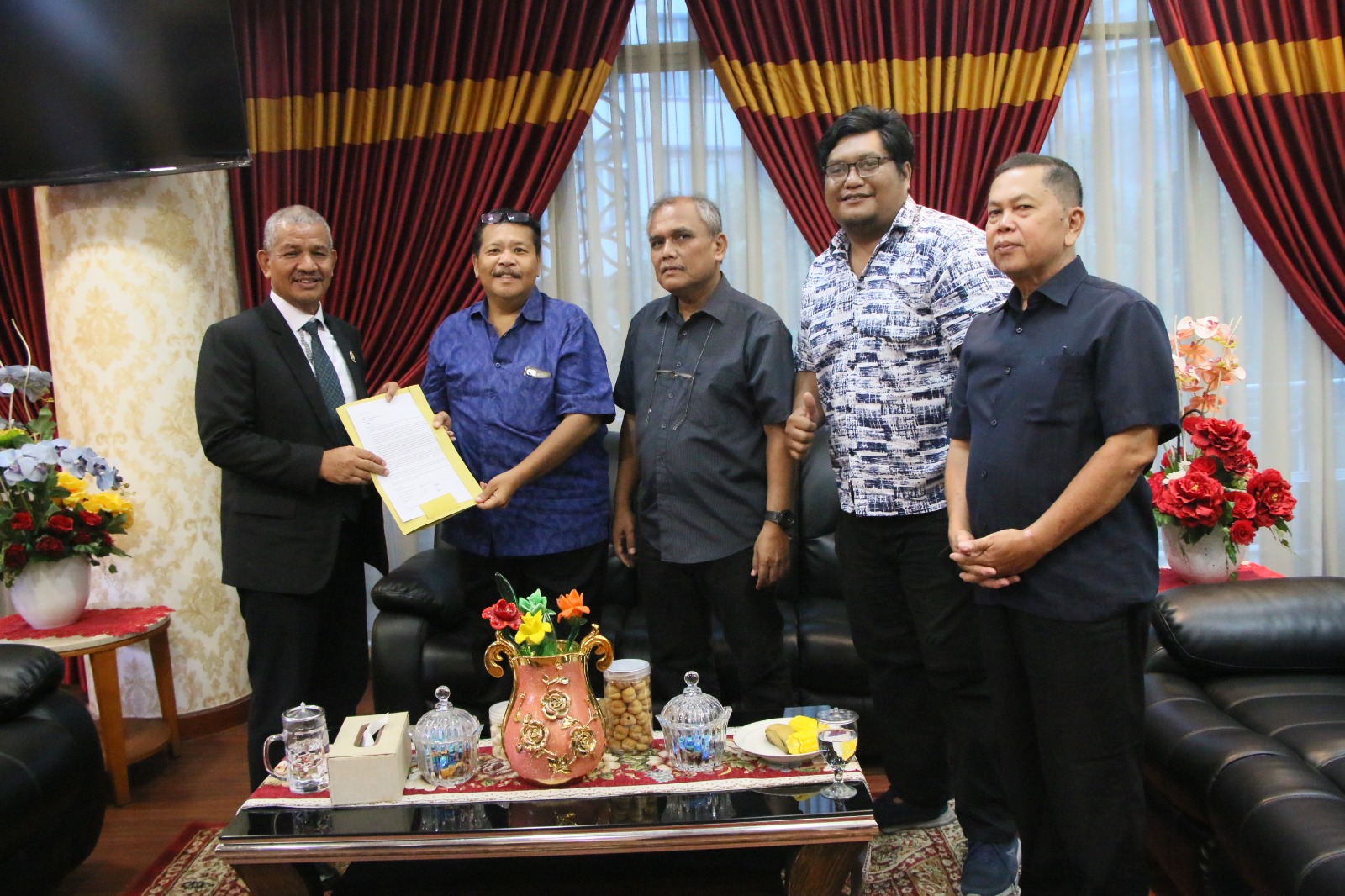 Pemerhati Pembangunan Jalan Datangi Ketua DPRDSU, Minta Lanjutkan Proyek Multiyears Rp2,7 T