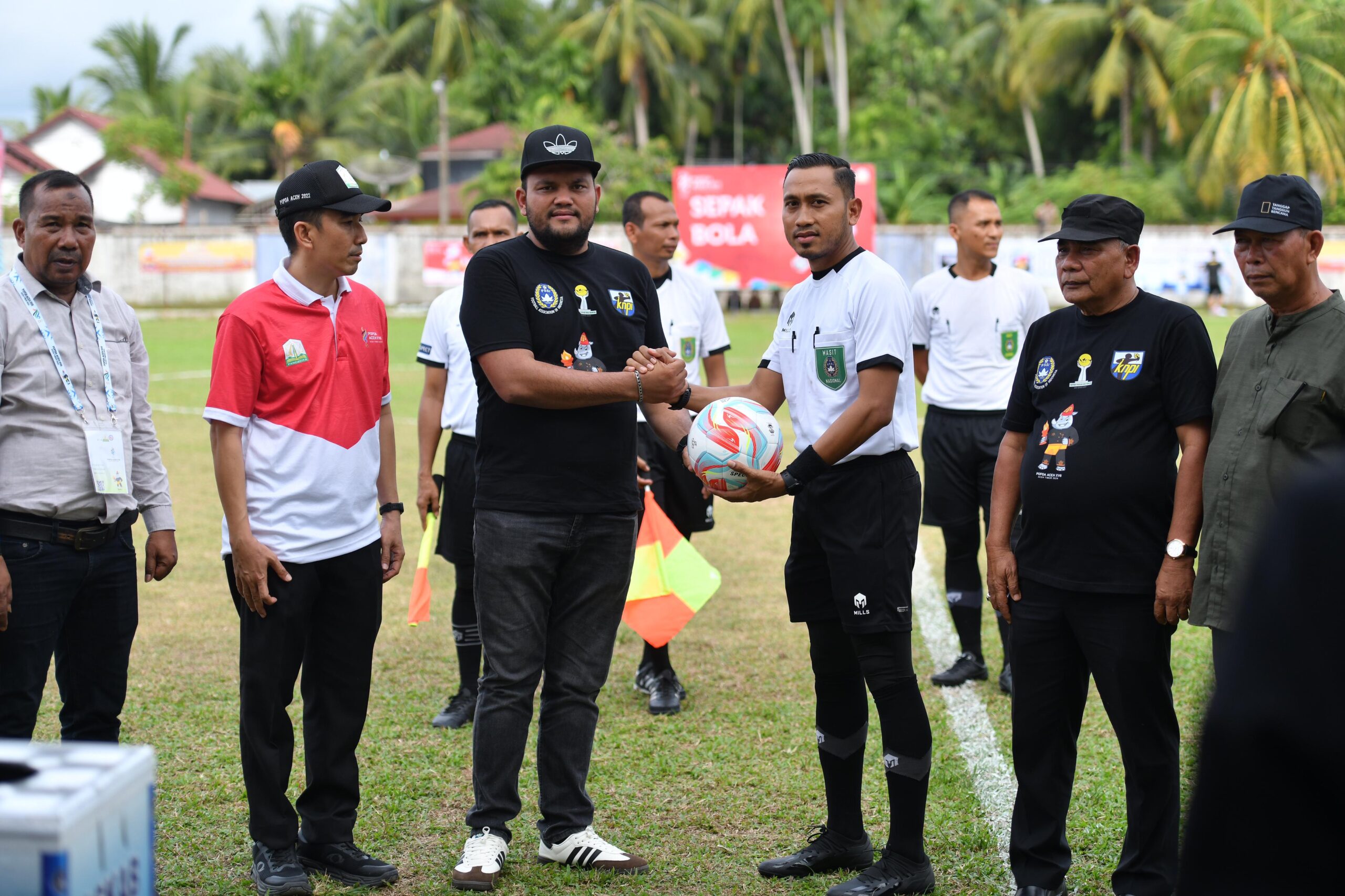 Irfansyah Buka Popda 2024 Cabor Sepakbola Di Stadion Mon Sikureng