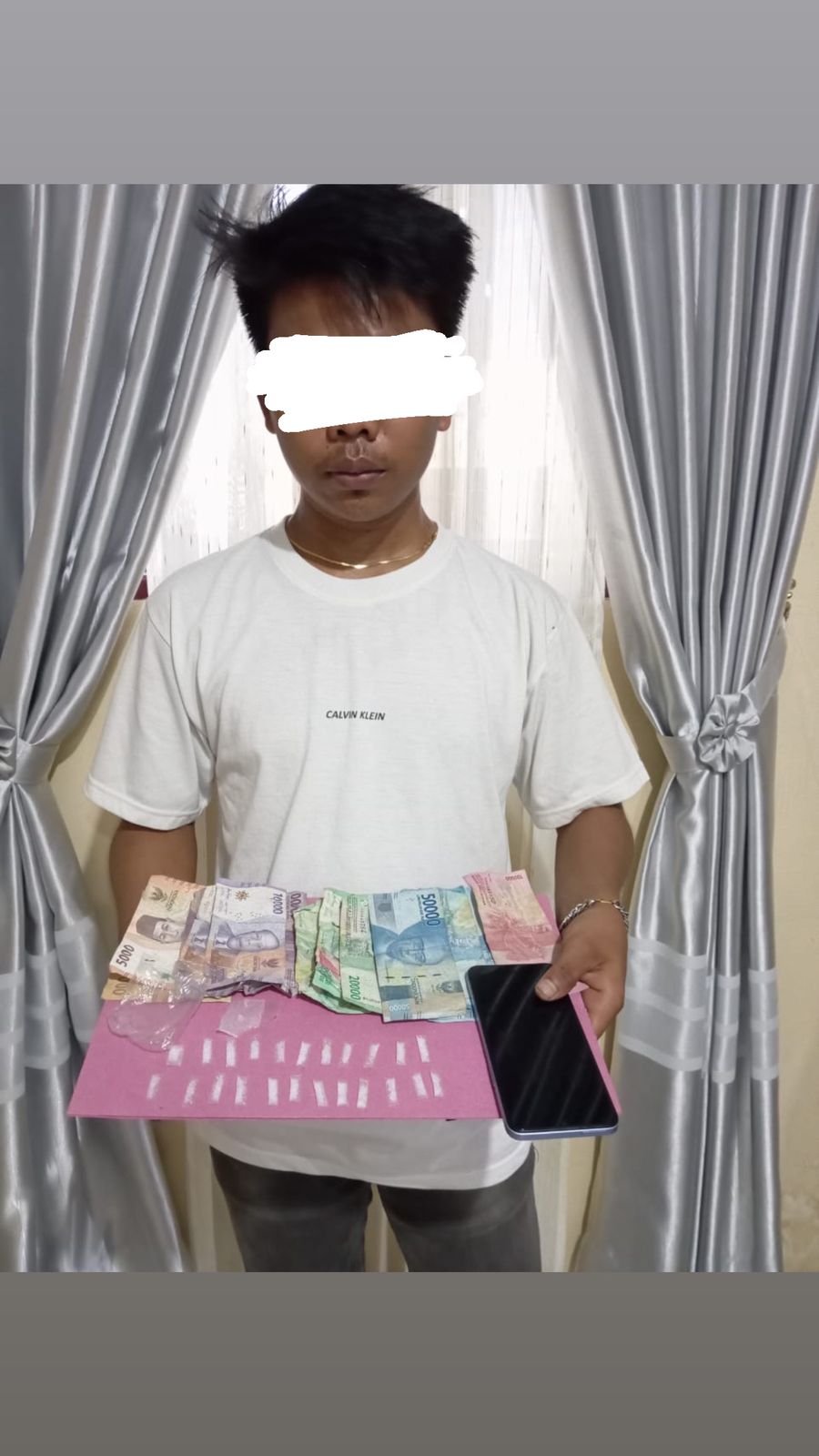 Polres Agara Bekuk Tiga Orang Hanya Satu Terlibat Kasus Sabu