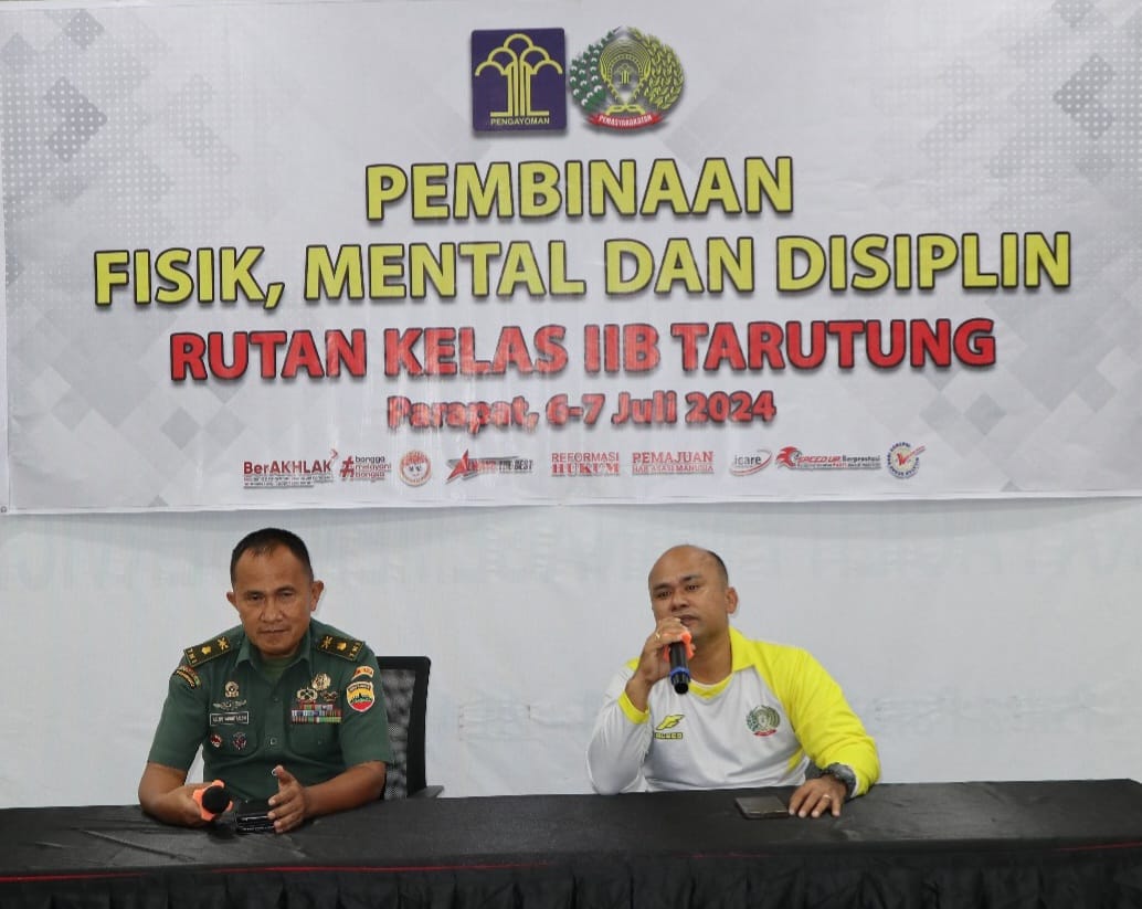 Rutan Tarutung Gandeng Kodim 0210/TU Bina Fisik, Mental Dan Disiplin Pegawai