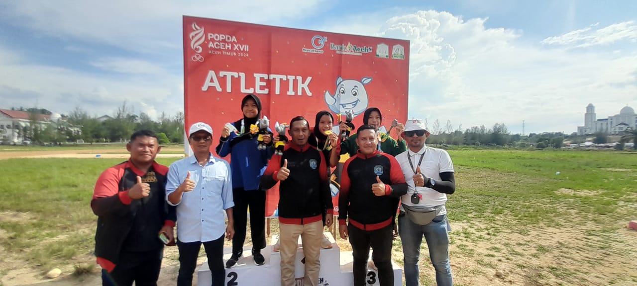 Cabor Lompat Jauh Persembahkan Medali Emas Untuk Abdya