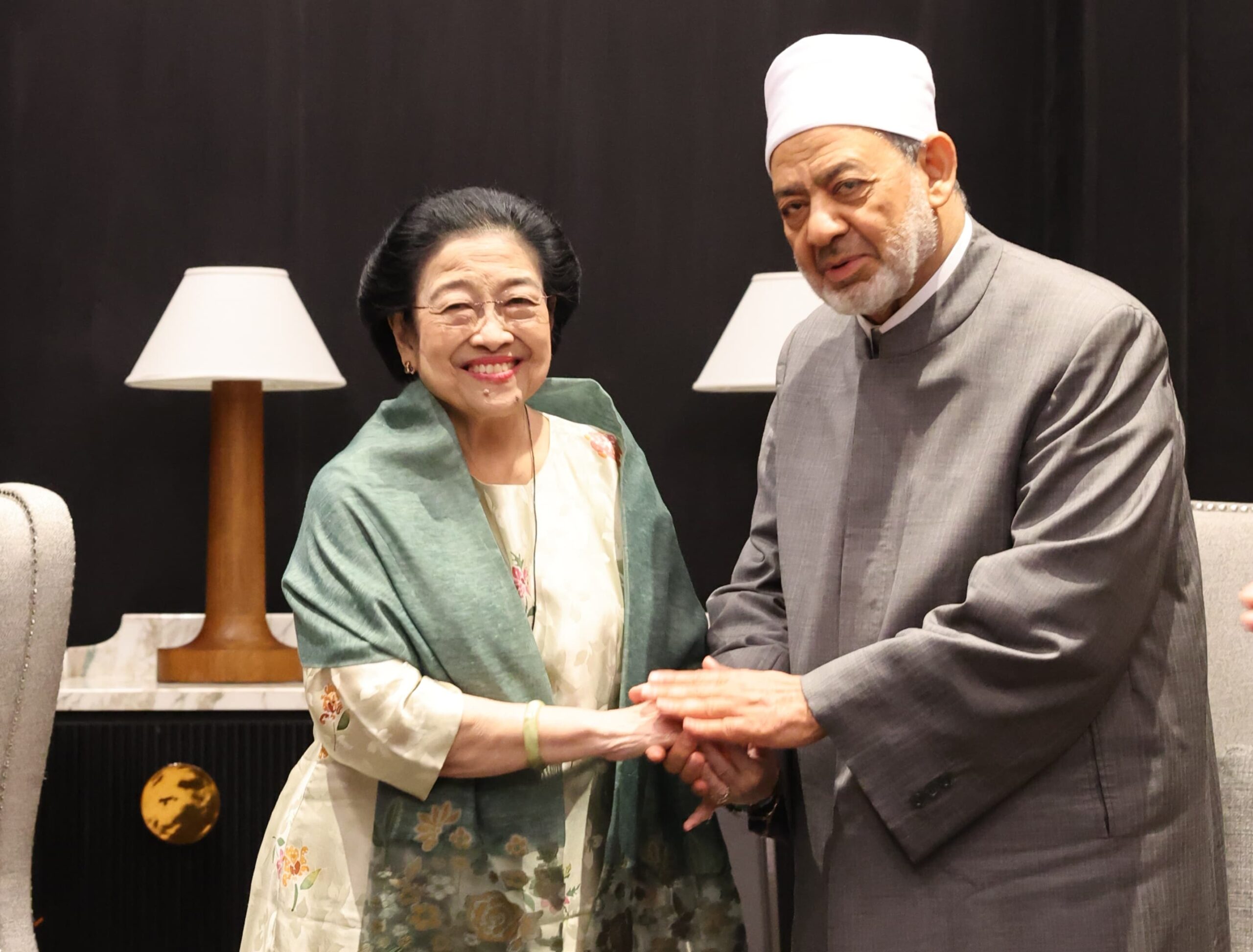 Imam Besar Al Azhar Apresiasi Sikap Megawati Yang Dukung Kemerdekaan Palestina