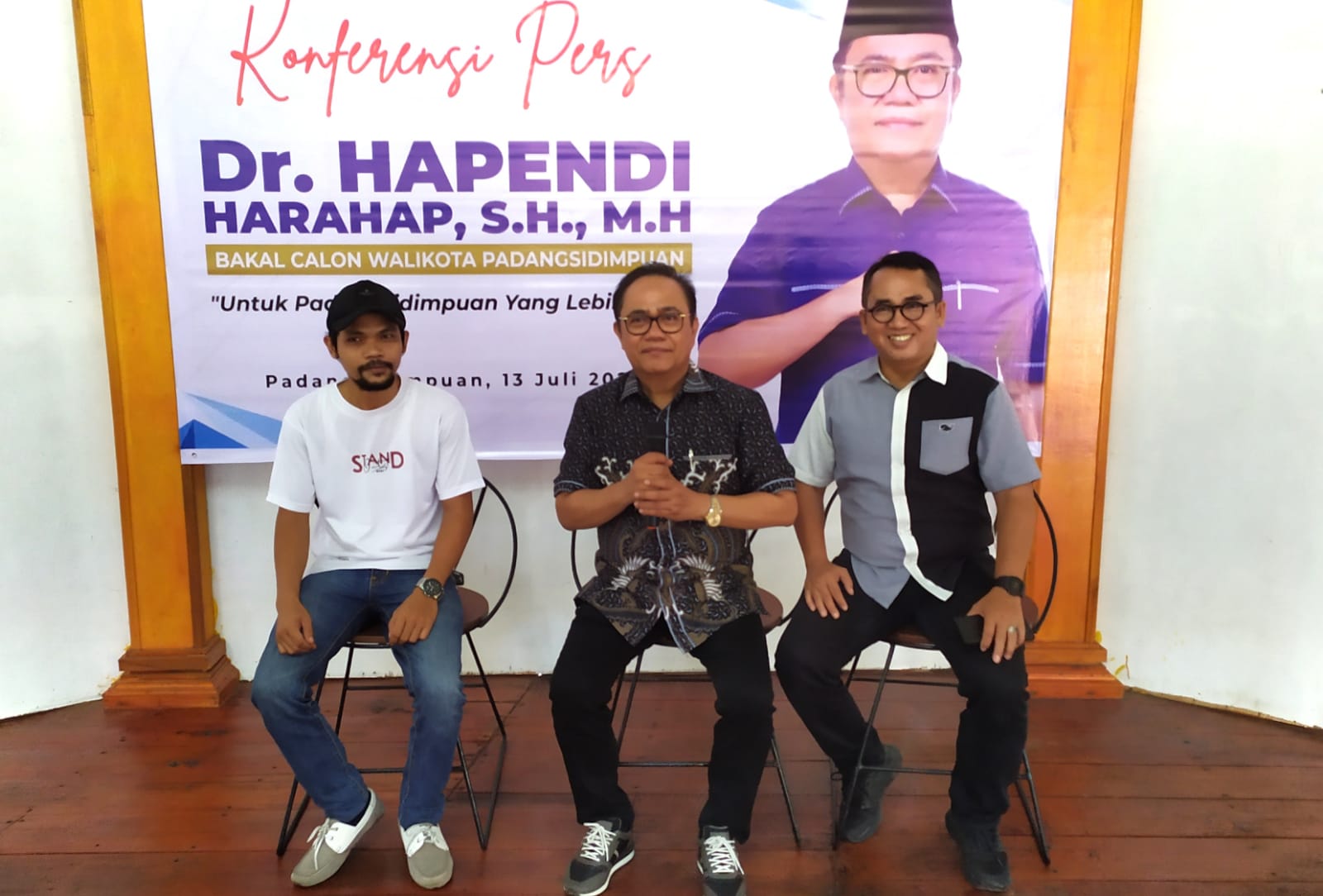 Direkom Parpol, Hapendi Harahap Siap Maju Di Pilkada Padangsidimpuan