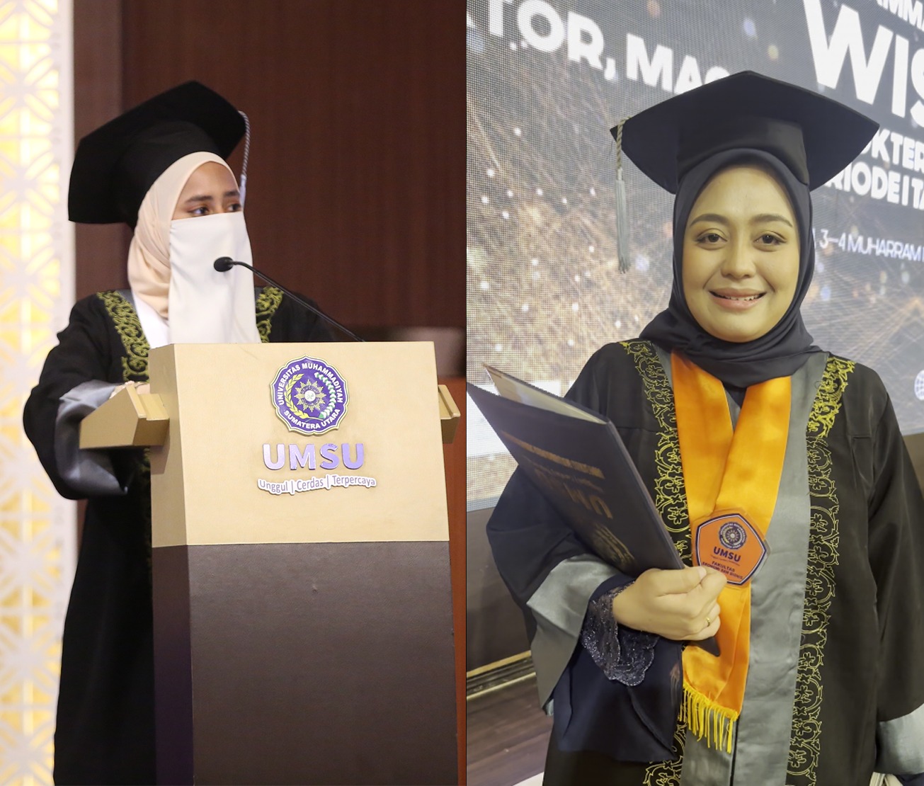 Alumni UMSU Asal Singapura Dan Malaysia Diwisuda