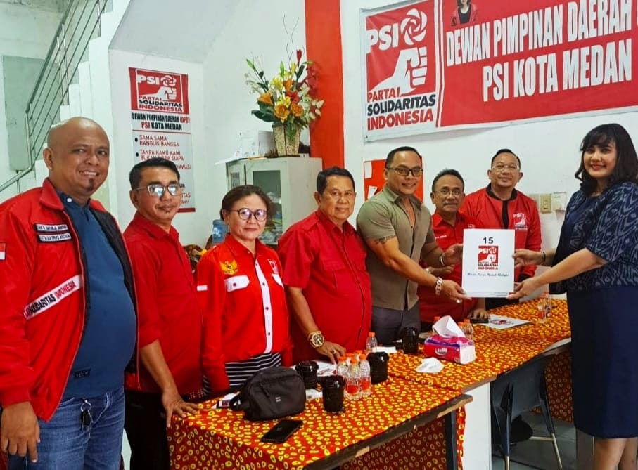 Suryani Paskah Naiborhu Pariban Luhut Pandjaitan Optimis PSI Usung Dirinya Jadi Wakil Wali Kota Medan