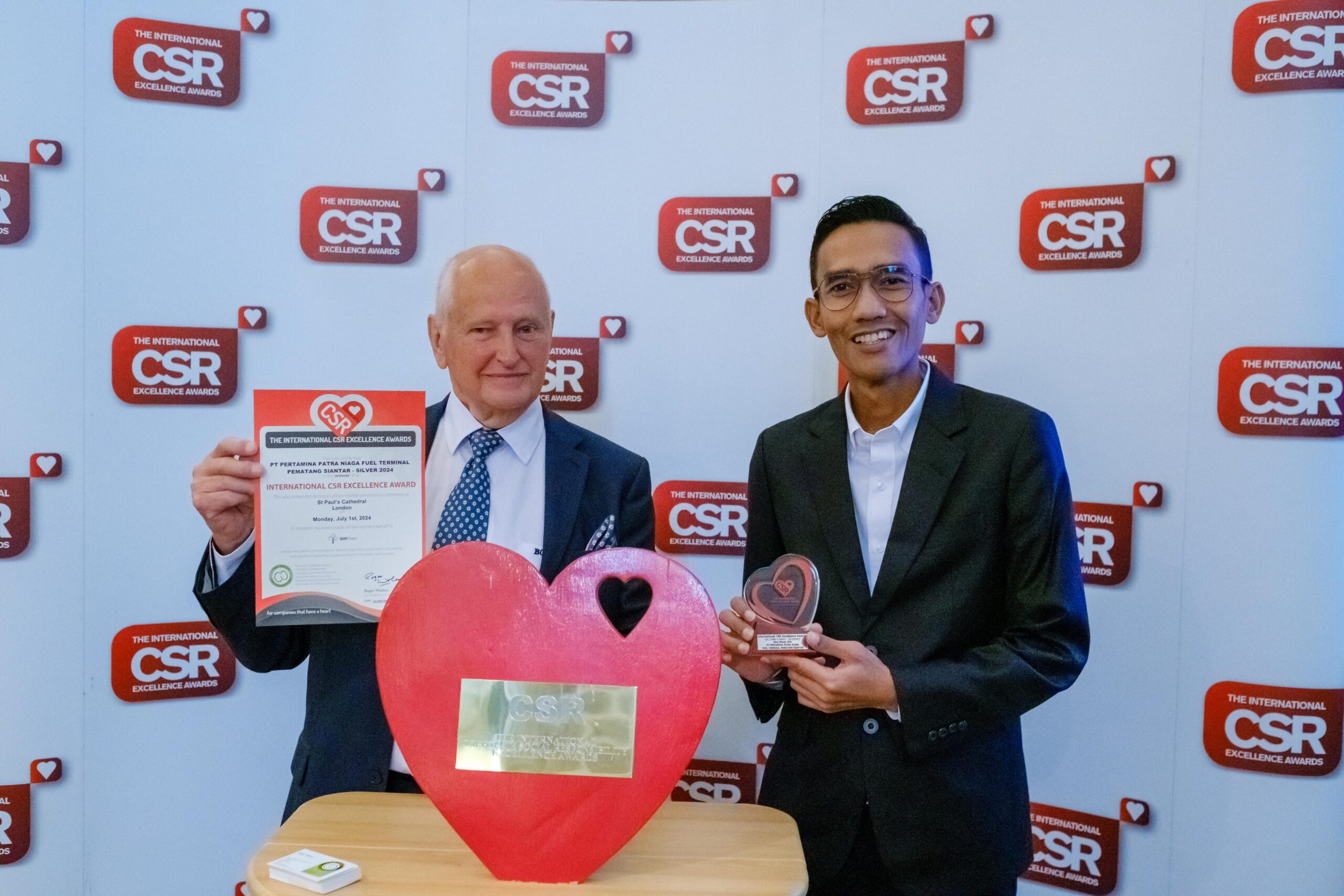 Pertamina Patra Niaga Regional Sumbagut Raih Penghargaan International CSR