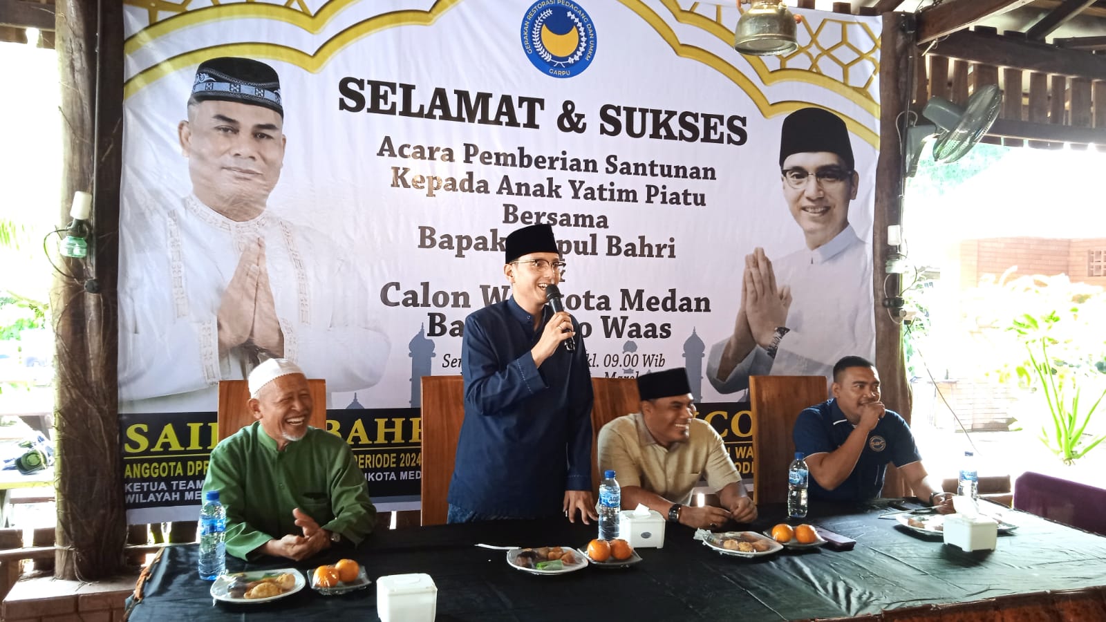 Rico Waas: Masalah Banjir Jadi Fokus Utama Jika Terpilih Menjadi Wali Kota Medan