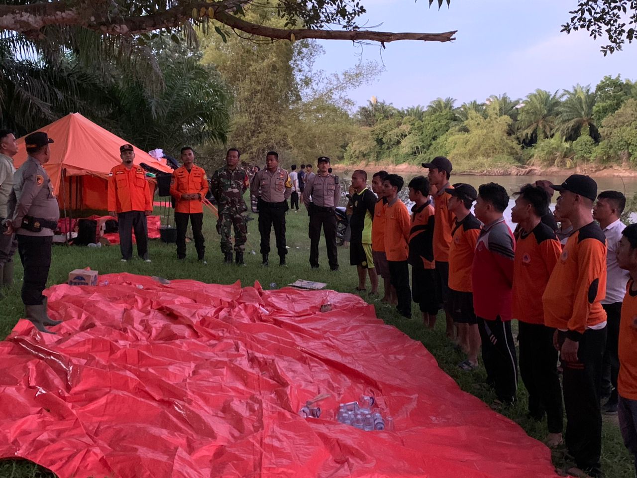 Dua Korban Hanyut Di Sungai Barumun Belum Ditemukan