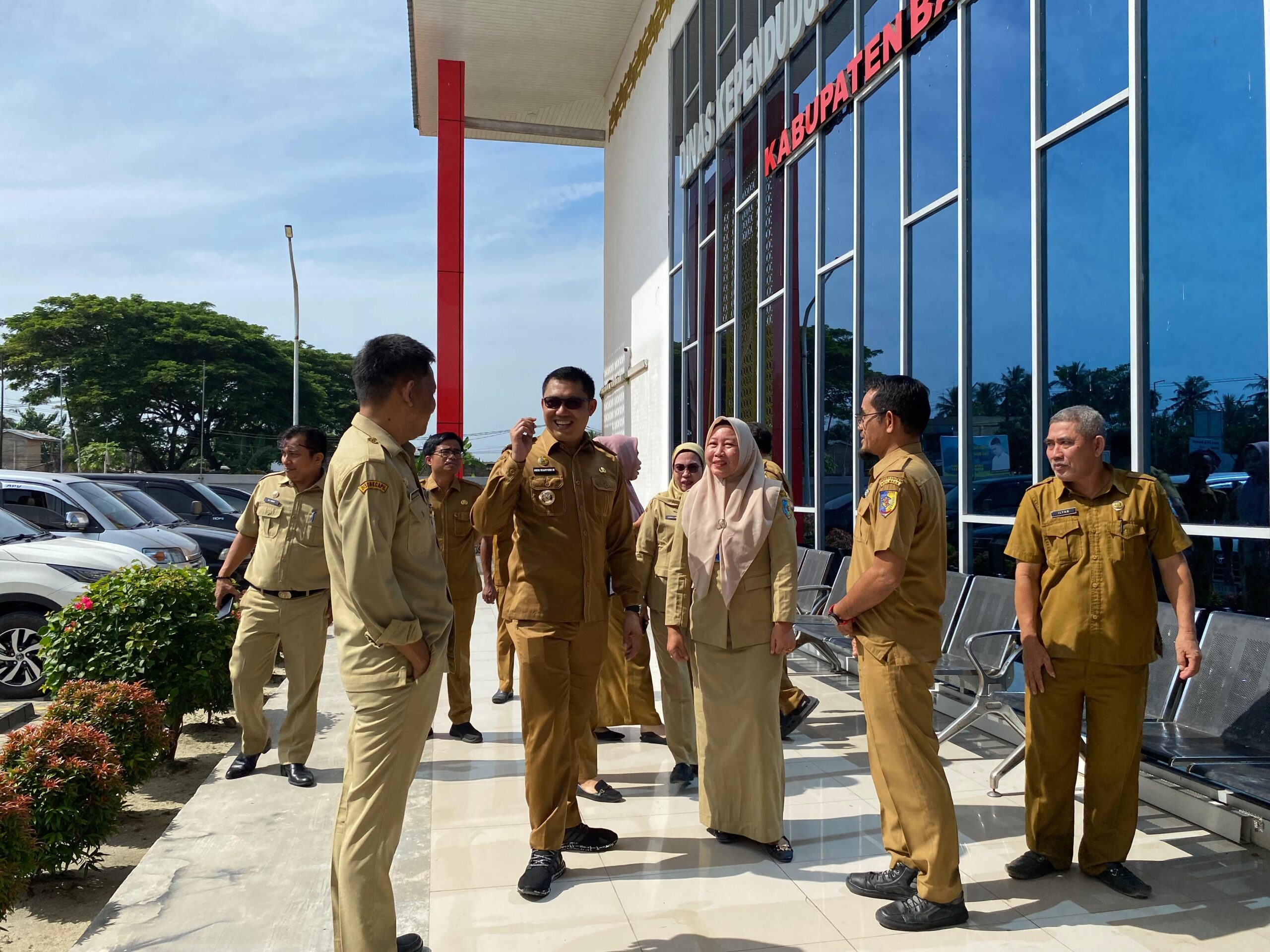 Pj. Bupati Batubara Sambangi Disdukcapil