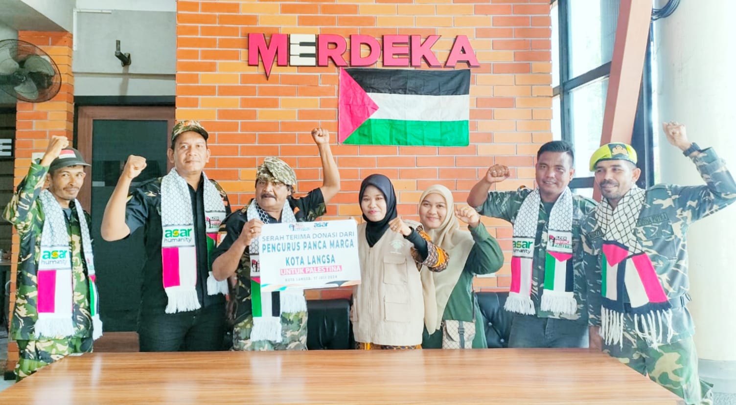 PPM Langsa Kembali Salurkan Donasi Untuk Palestina