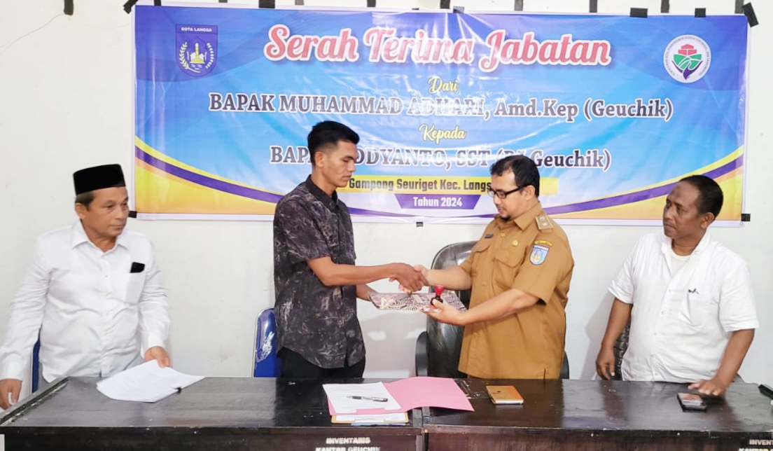 Pisah Sambut Geuchik Gp. Seuriget Hangat