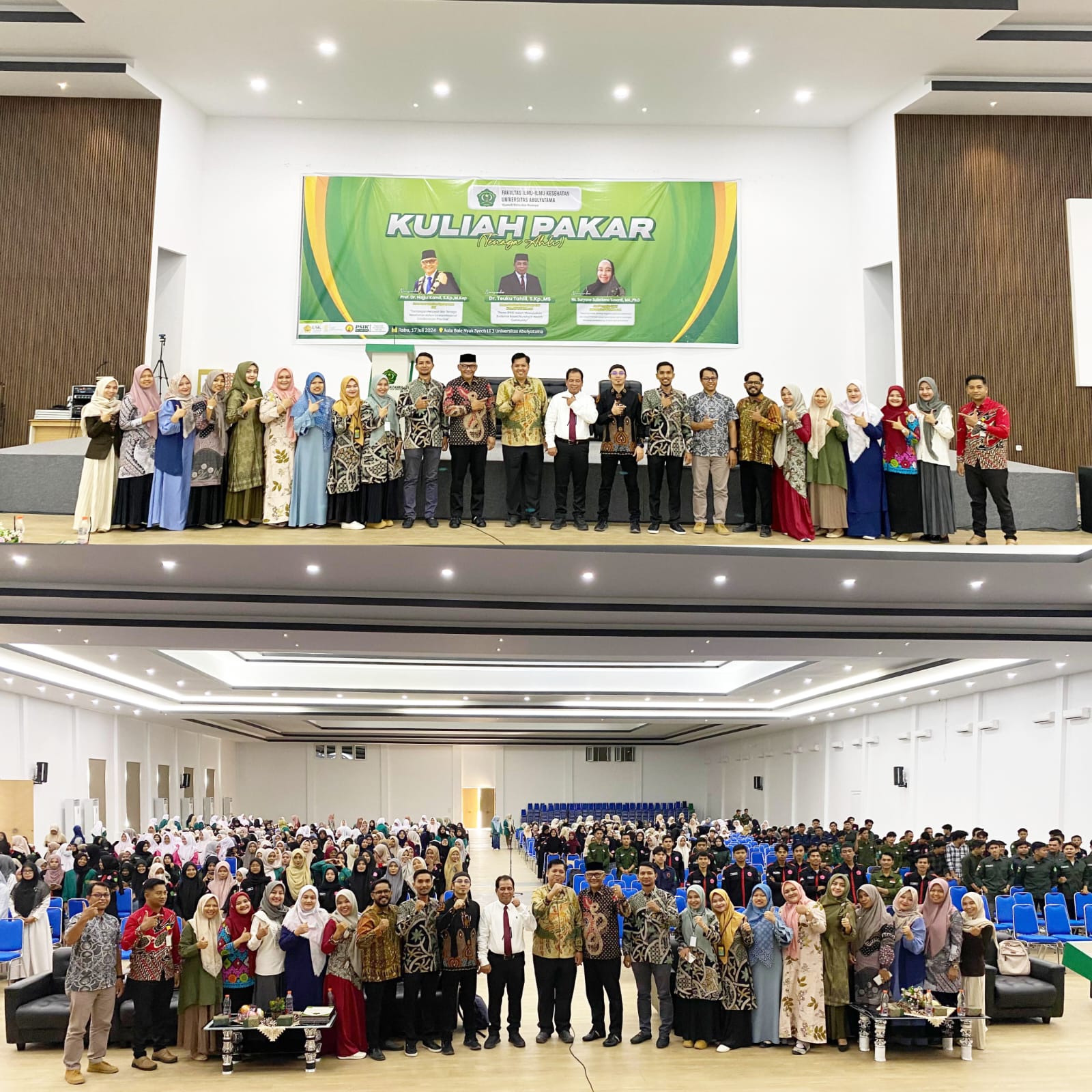 Kuliah Pakar, Fikes Unaya Hadirkan Profesor Dari FKEP USK dan FIK UI