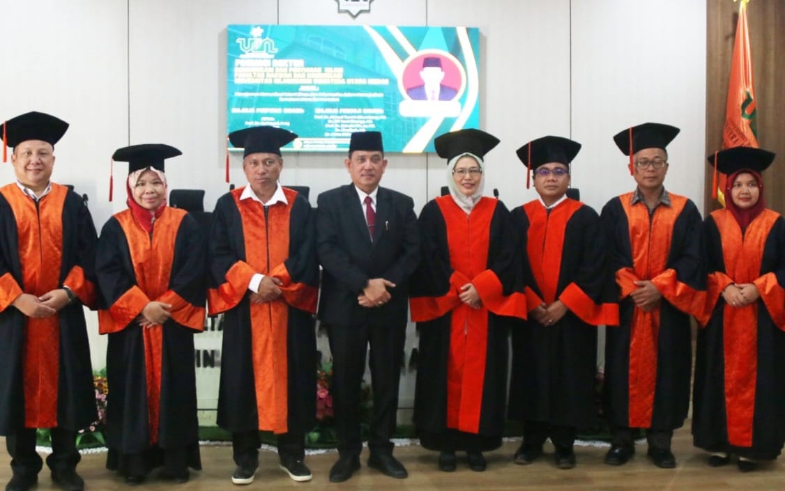 Mhd. Fitriyus Raih Gelar Doktor
