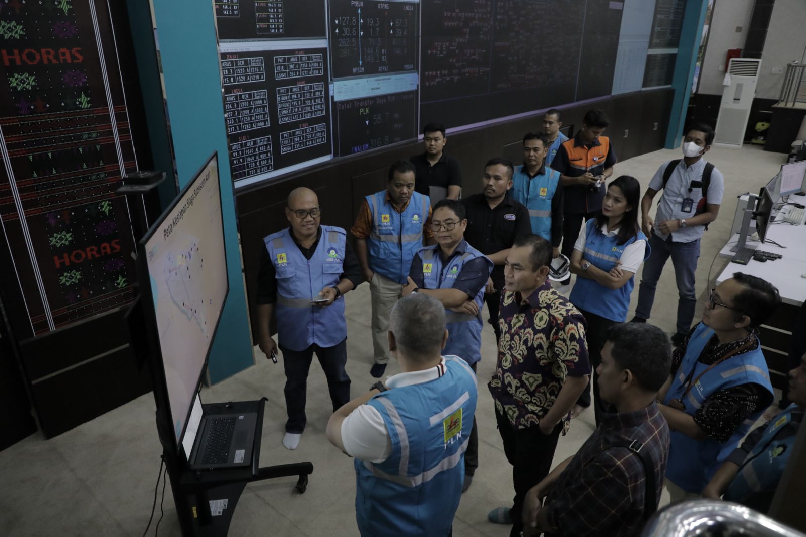 EVP ODS Site Visit Infrastruktur Kelistrikan PON XXI Di Lapangan Astaka Pancing
