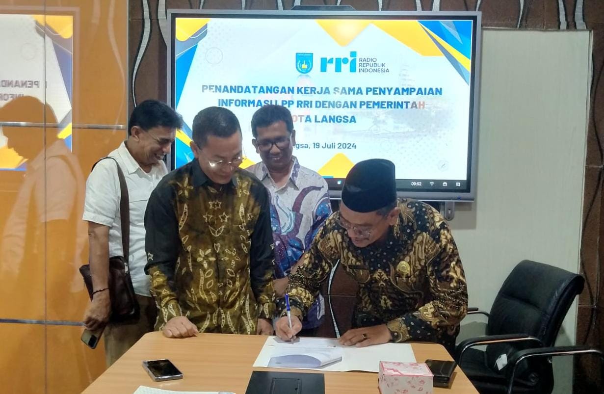 IAIN Langsa Tandatangani PKS Bersama LPP RRI Lhokseumawe